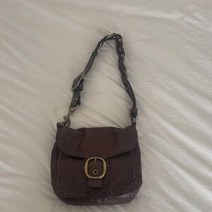 Coach Dark Brown Shoulder Bag